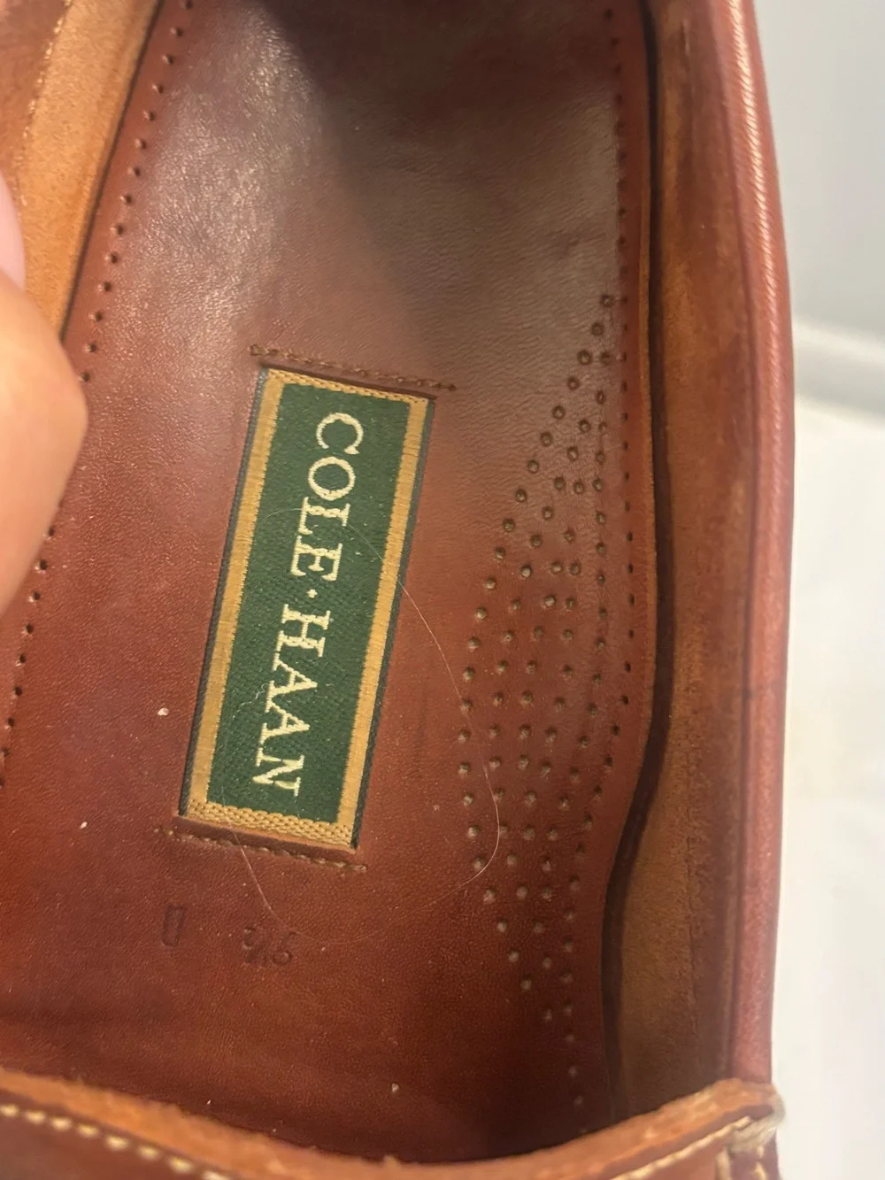 Cole Haan Men’s Brown Leather Tassel Loafers VGUC 9.5